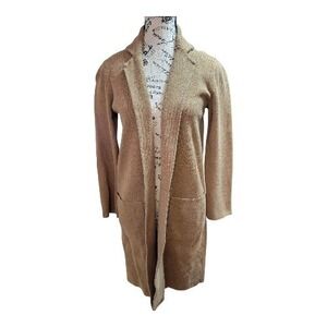 J Crew Long Sleeved Shacket Size XS Tan Women's  Style #‎ BC571 (No Size Tag)